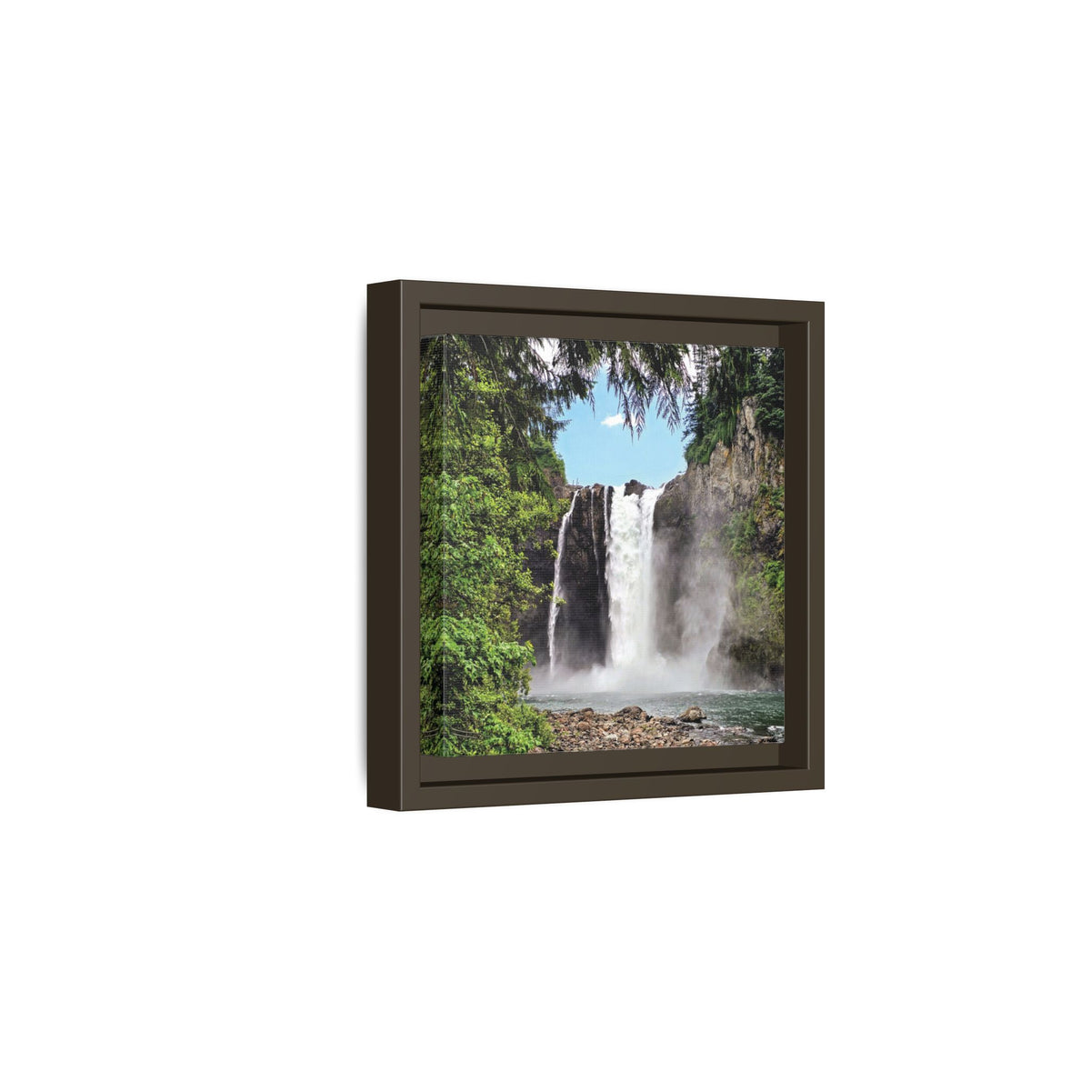 Snoqualmie Falls | Framed Matte Canvas