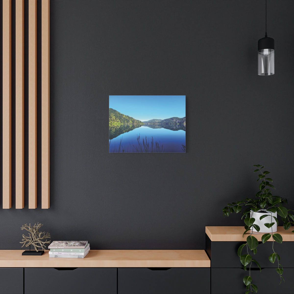 Lake Crescent Reflections | Olympic Peninsula Canvas Print