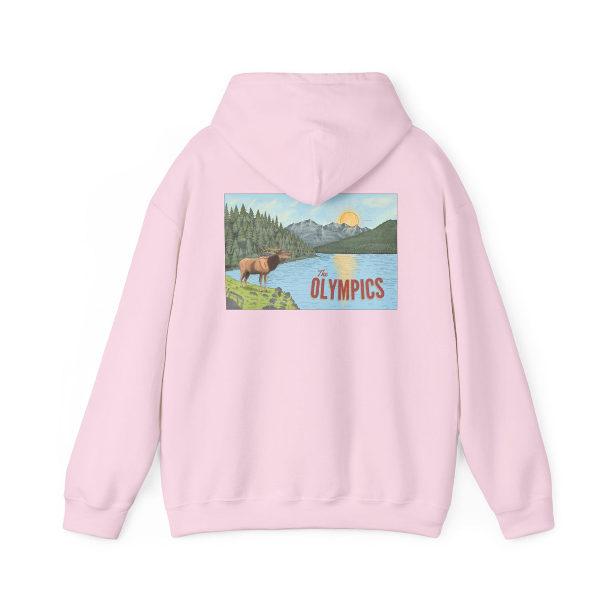 The Olympics Vintage Adventure Sweatshirt | PNW Outdoor Sweatshirt