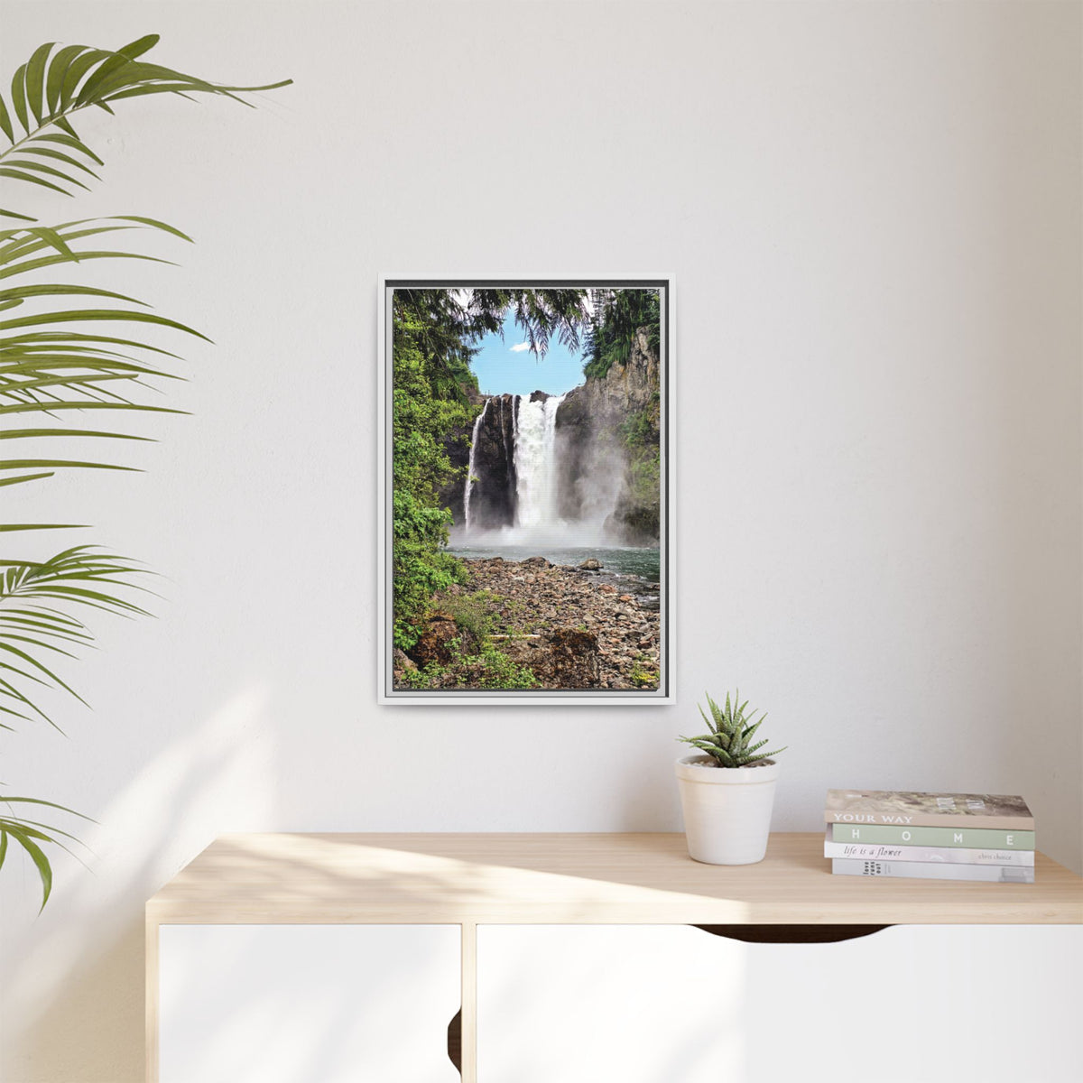 Snoqualmie Falls | Framed Matte Canvas