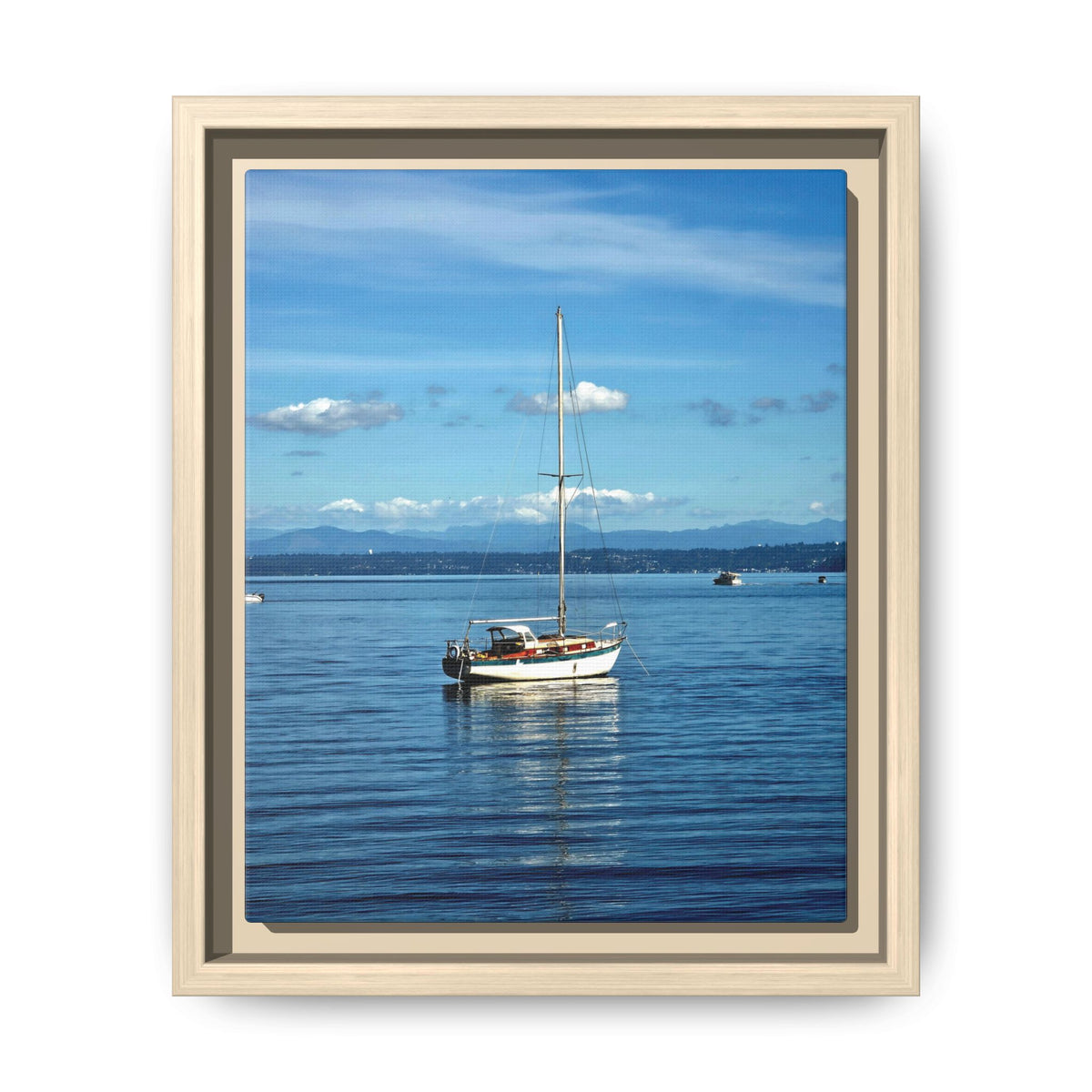 Puget Sound Solitude | Matte Canvas Print