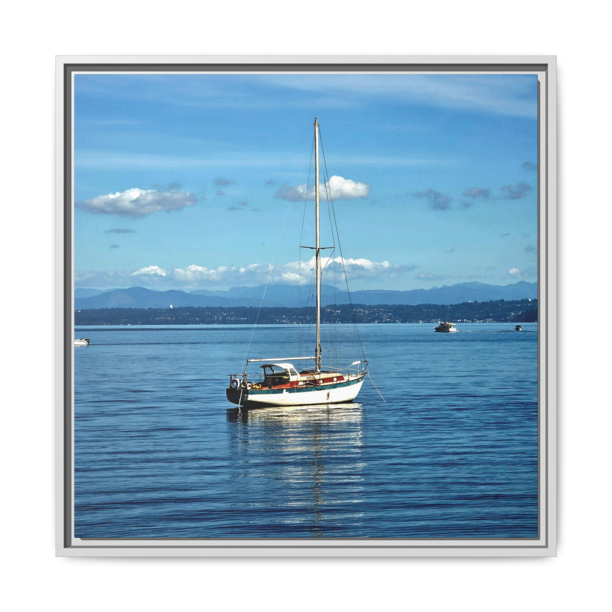 Puget Sound Solitude | Matte Canvas Print