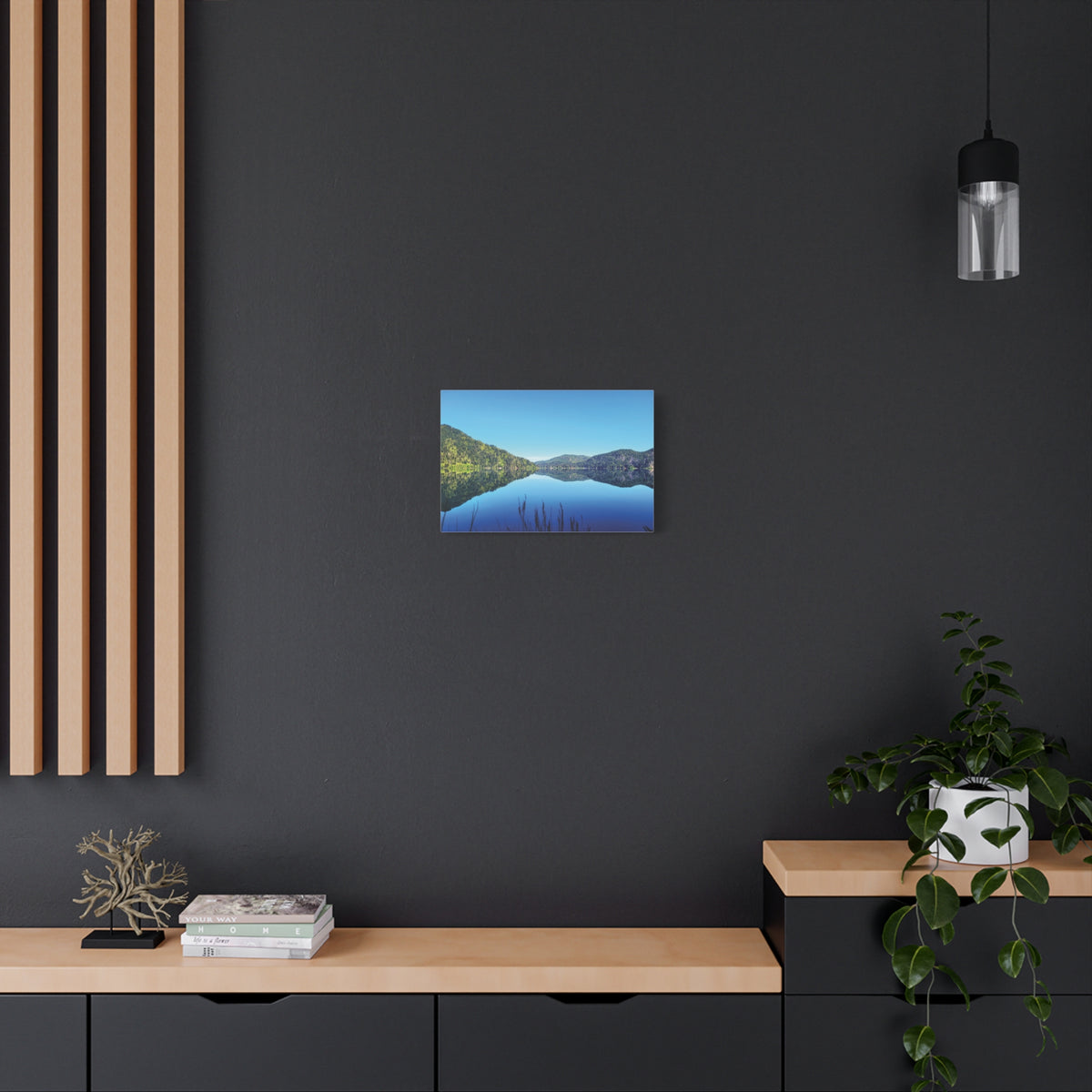 Lake Crescent Reflections | Olympic Peninsula Canvas Print