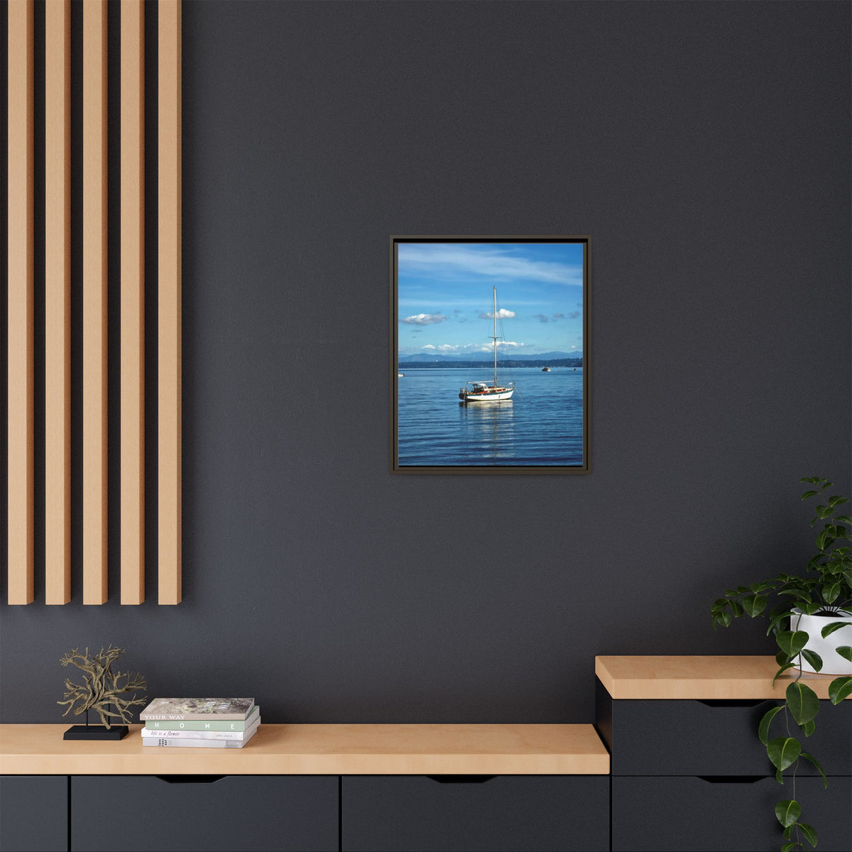 Puget Sound Solitude | Matte Canvas Print