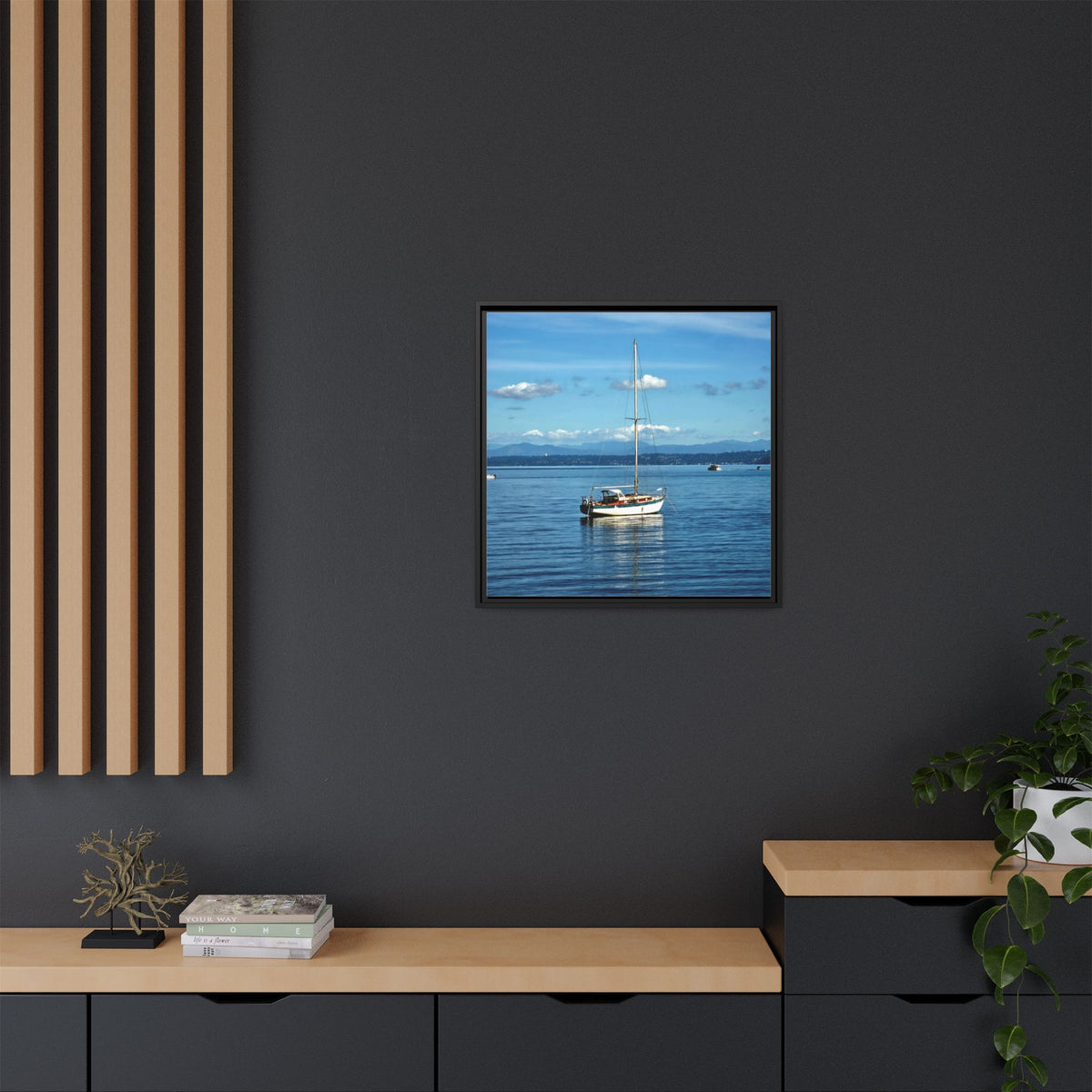 Puget Sound Solitude | Matte Canvas Print