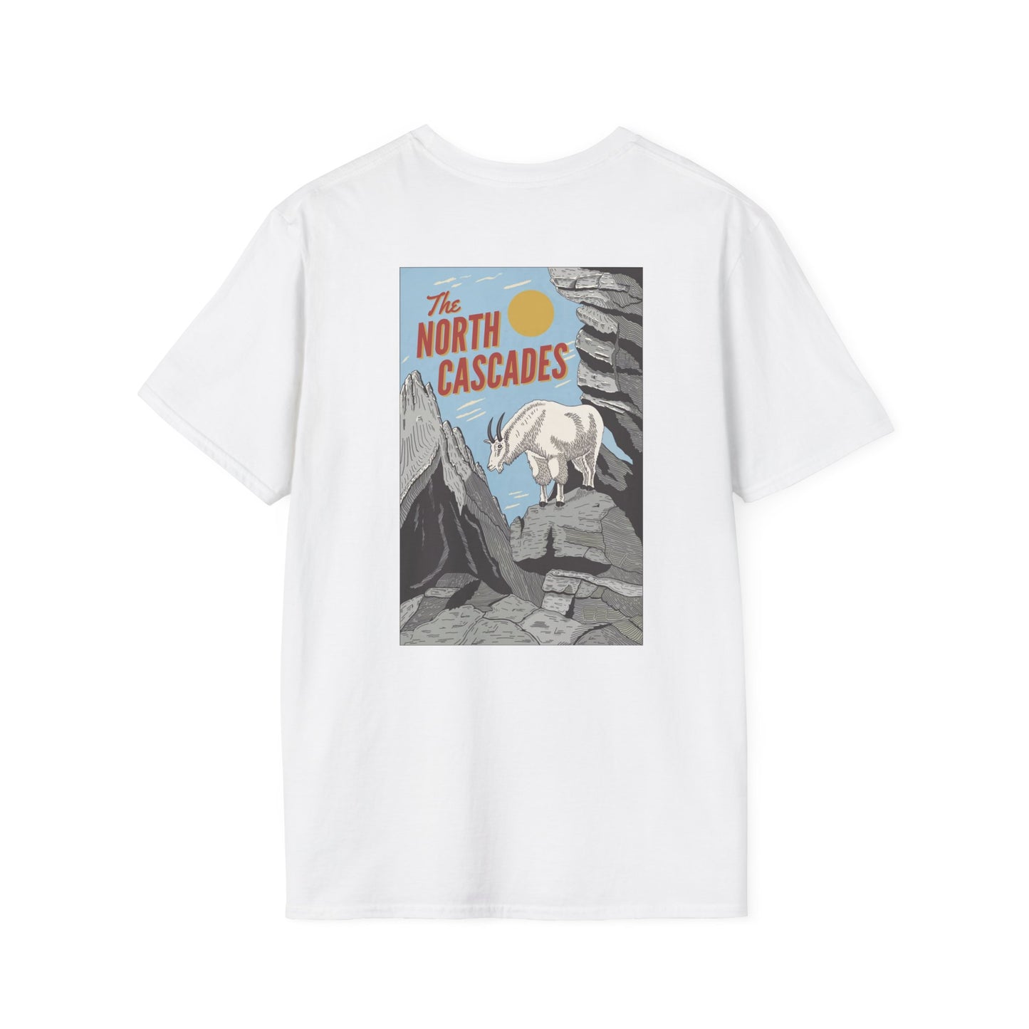 The North Cascades Vintage Graphic Tee