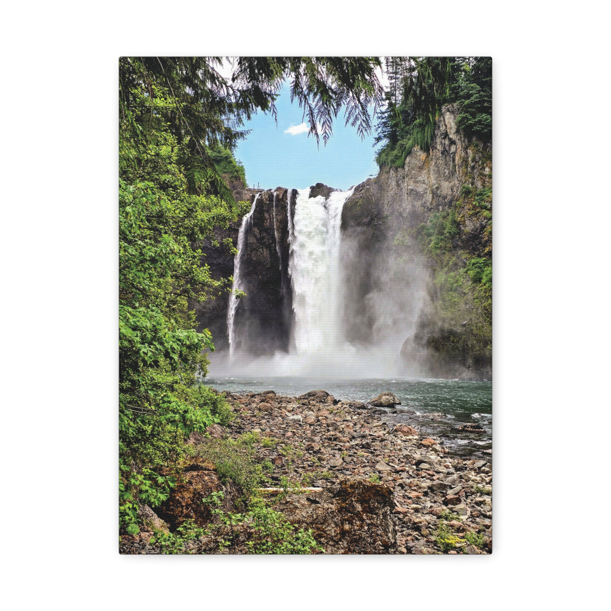 Snoqualmie Falls | Matte Canvas Print