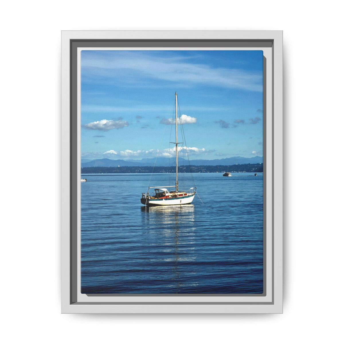 Puget Sound Solitude | Matte Canvas Print