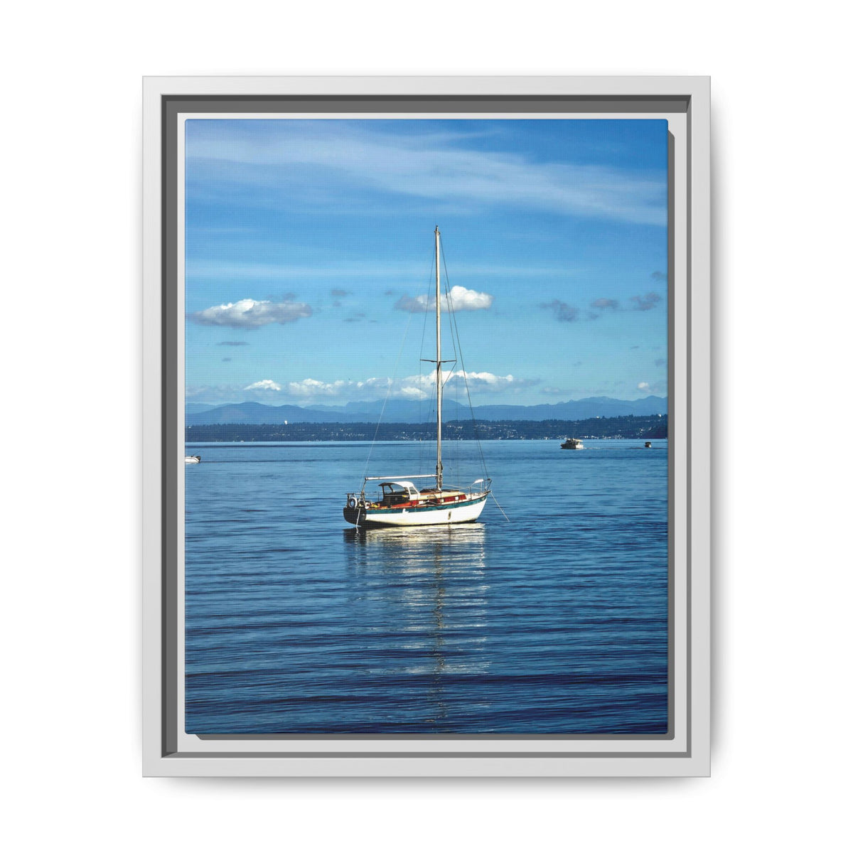Puget Sound Solitude | Matte Canvas Print