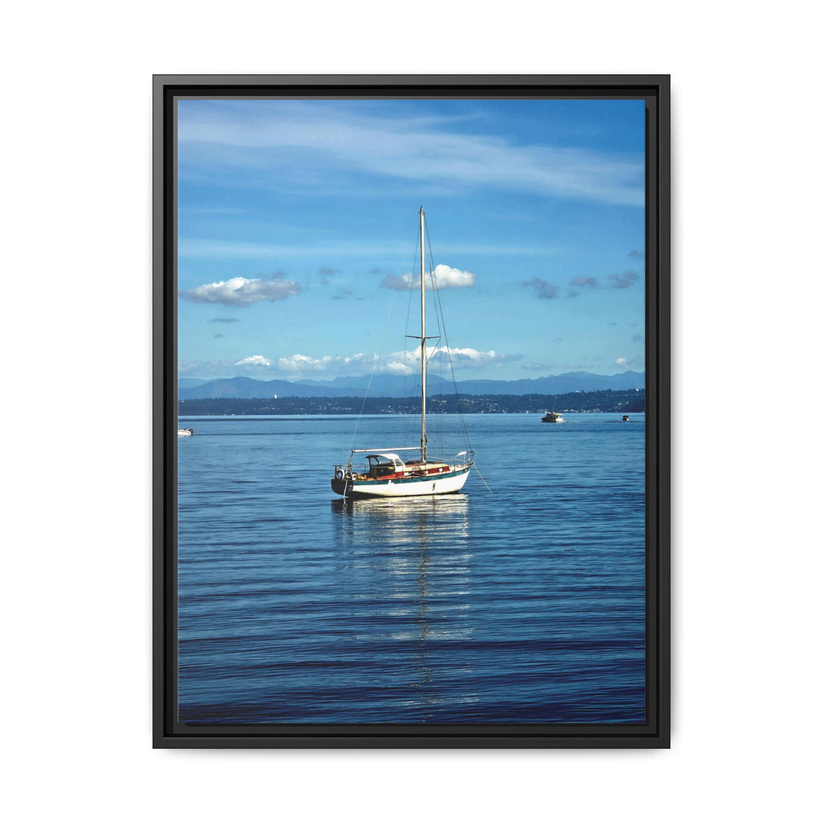 Puget Sound Solitude | Matte Canvas Print