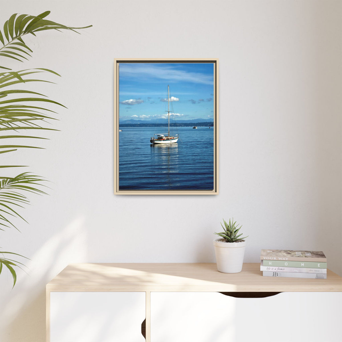 Puget Sound Solitude | Matte Canvas Print