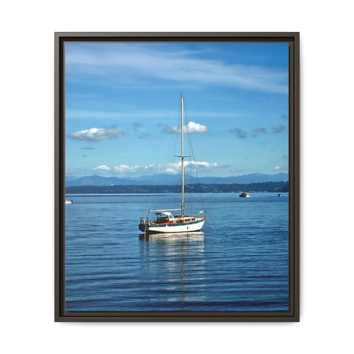 Puget Sound Solitude | Matte Canvas Print