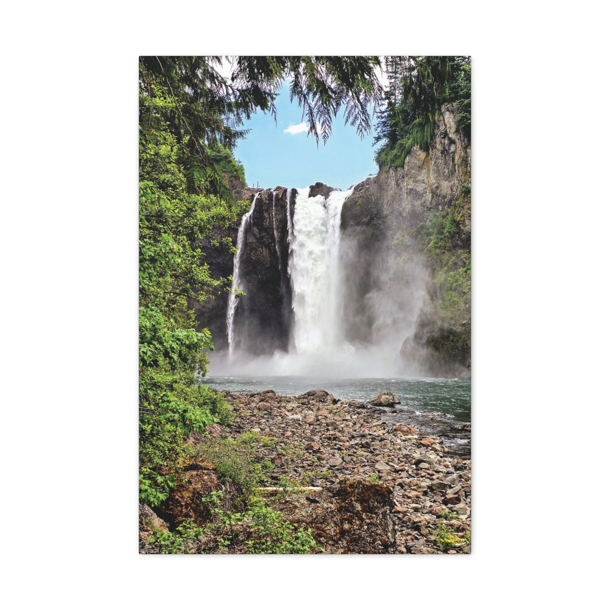 Snoqualmie Falls | Matte Canvas Print