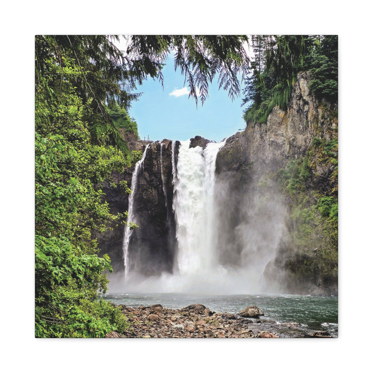 Snoqualmie Falls | Matte Canvas Print