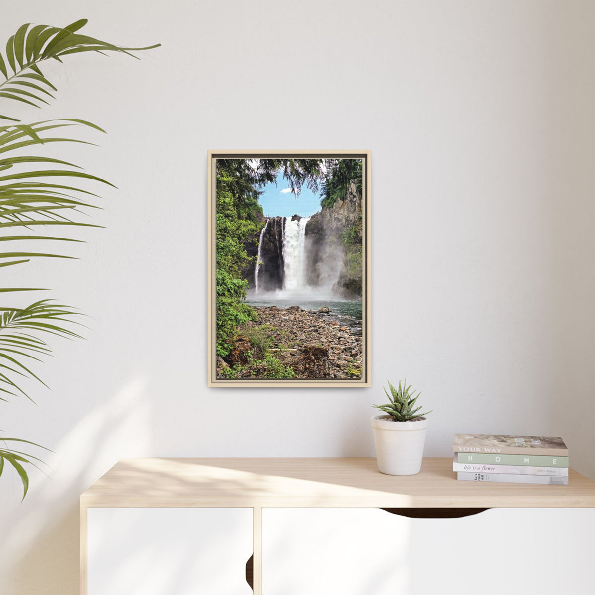 Snoqualmie Falls | Framed Matte Canvas