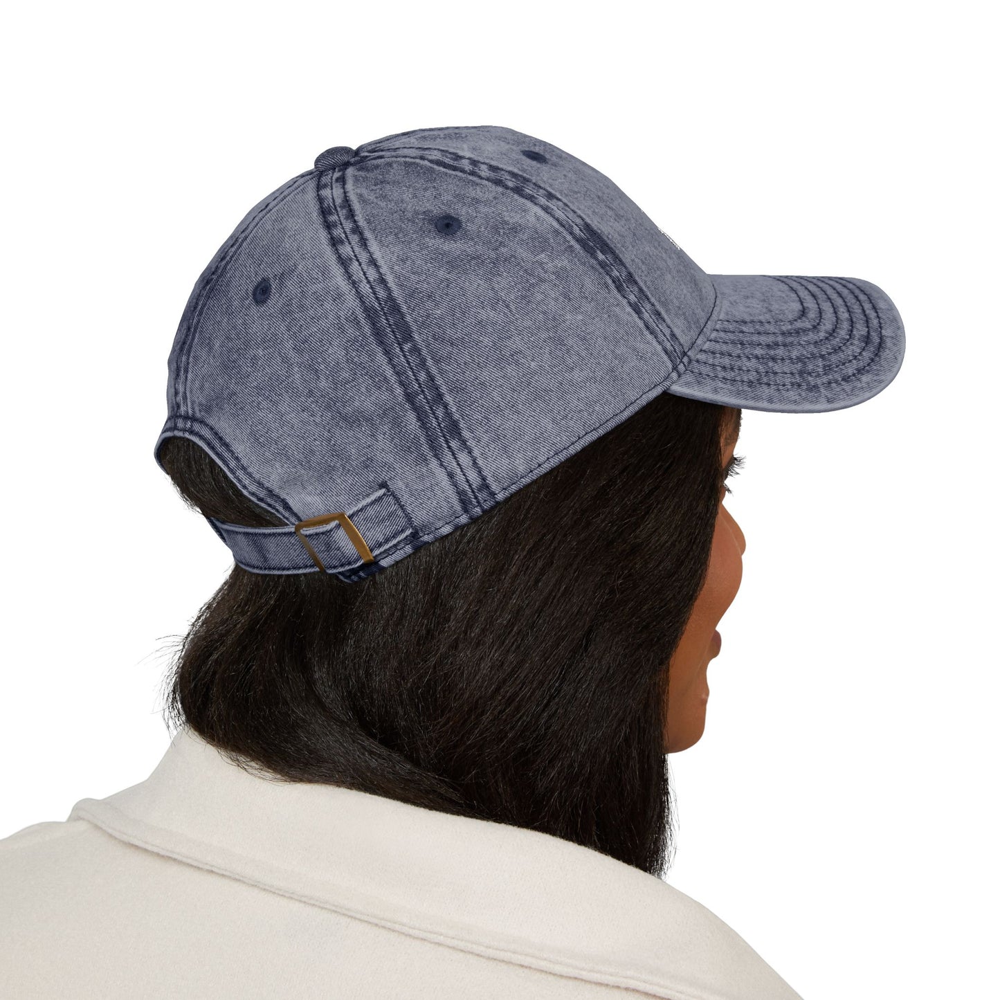 Trail Dog Vintage Embroidered Cap – Washed Mountain Hat