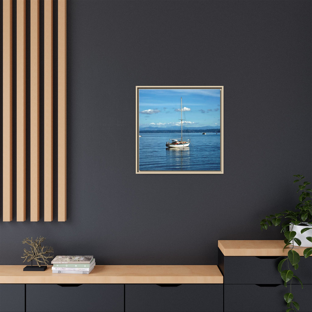 Puget Sound Solitude | Matte Canvas Print