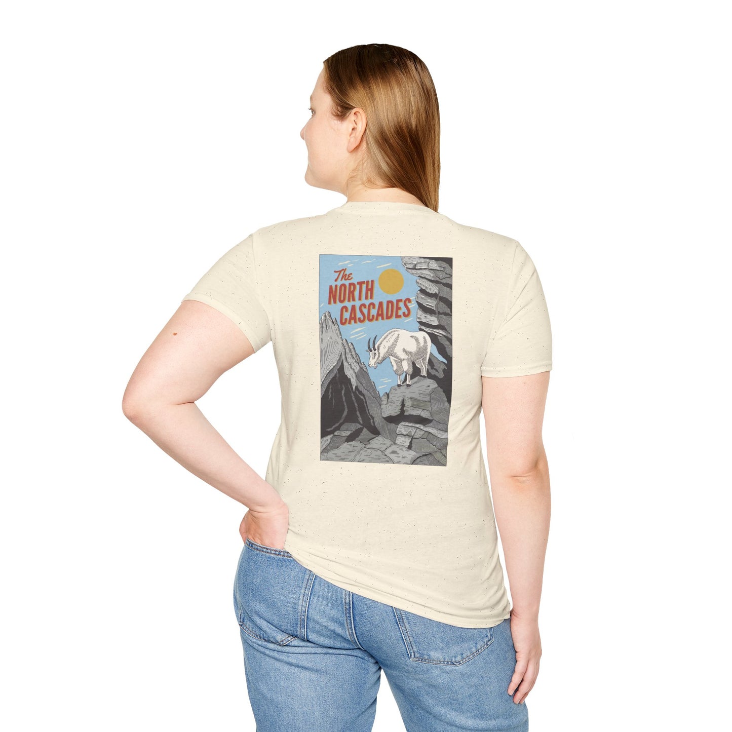 The North Cascades Vintage Graphic Tee