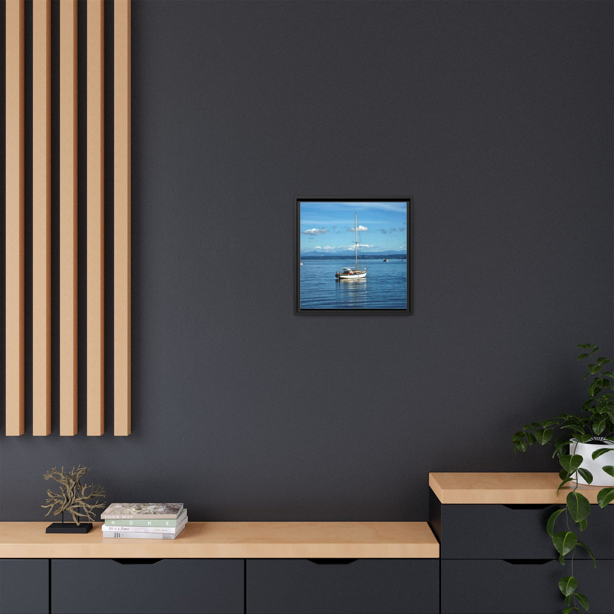 Puget Sound Solitude | Matte Canvas Print