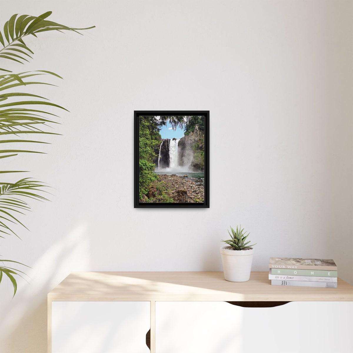 Snoqualmie Falls | Framed Matte Canvas