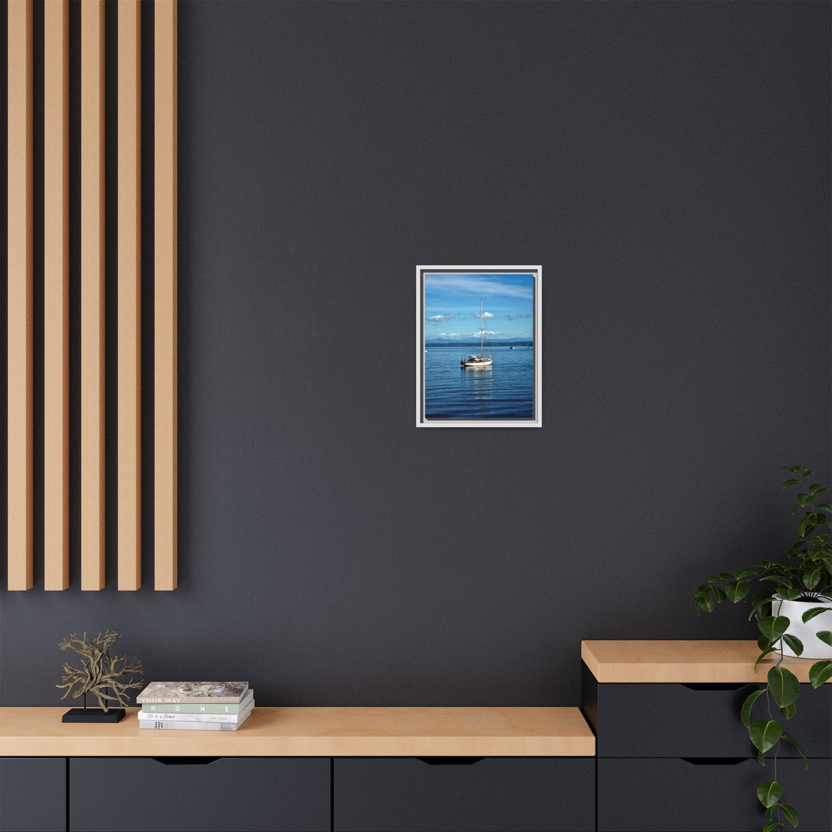 Puget Sound Solitude | Matte Canvas Print