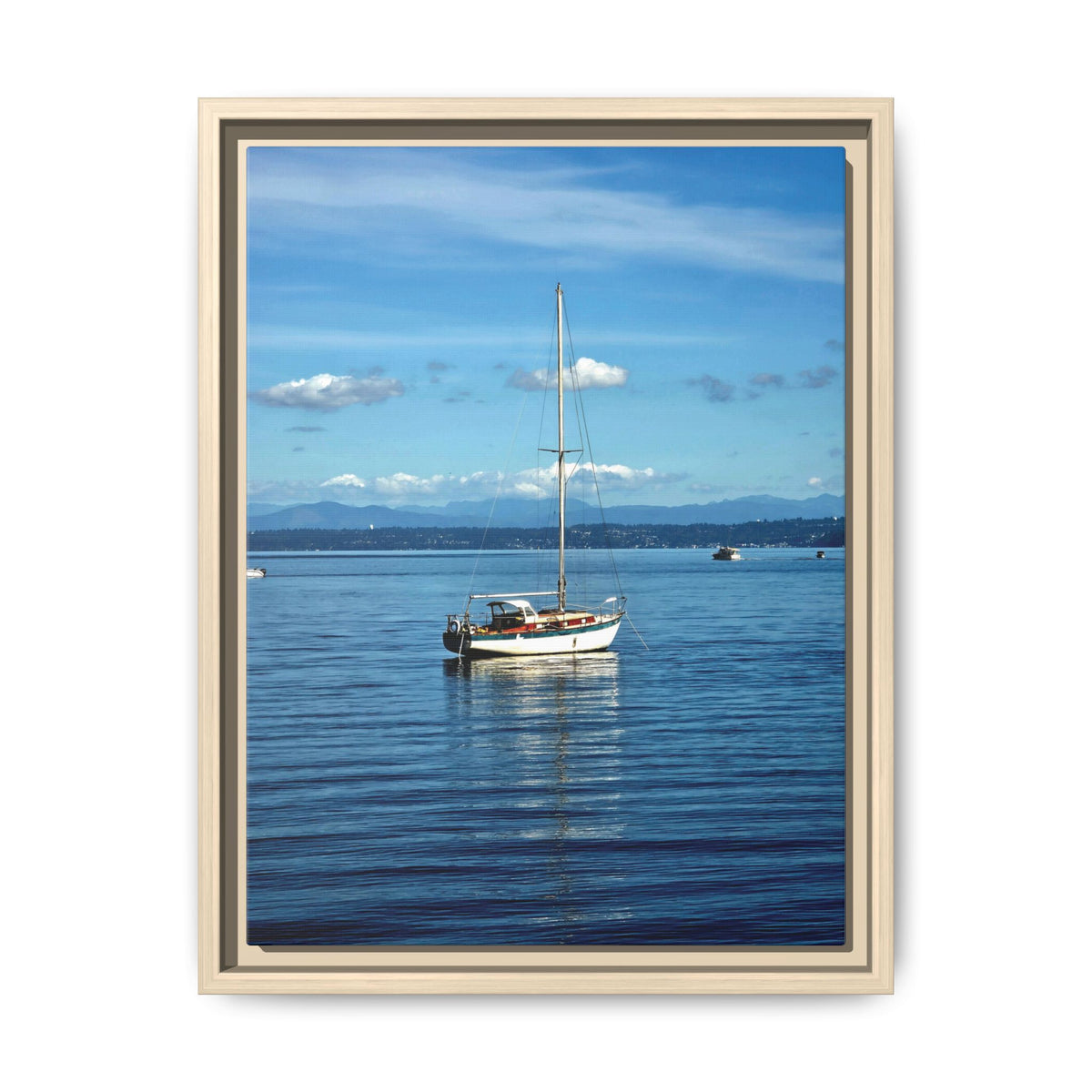 Puget Sound Solitude | Matte Canvas Print