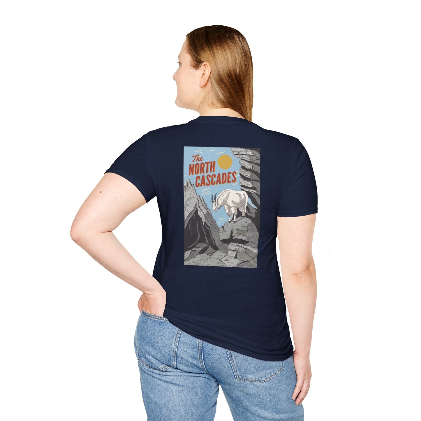 The North Cascades Vintage Graphic Tee