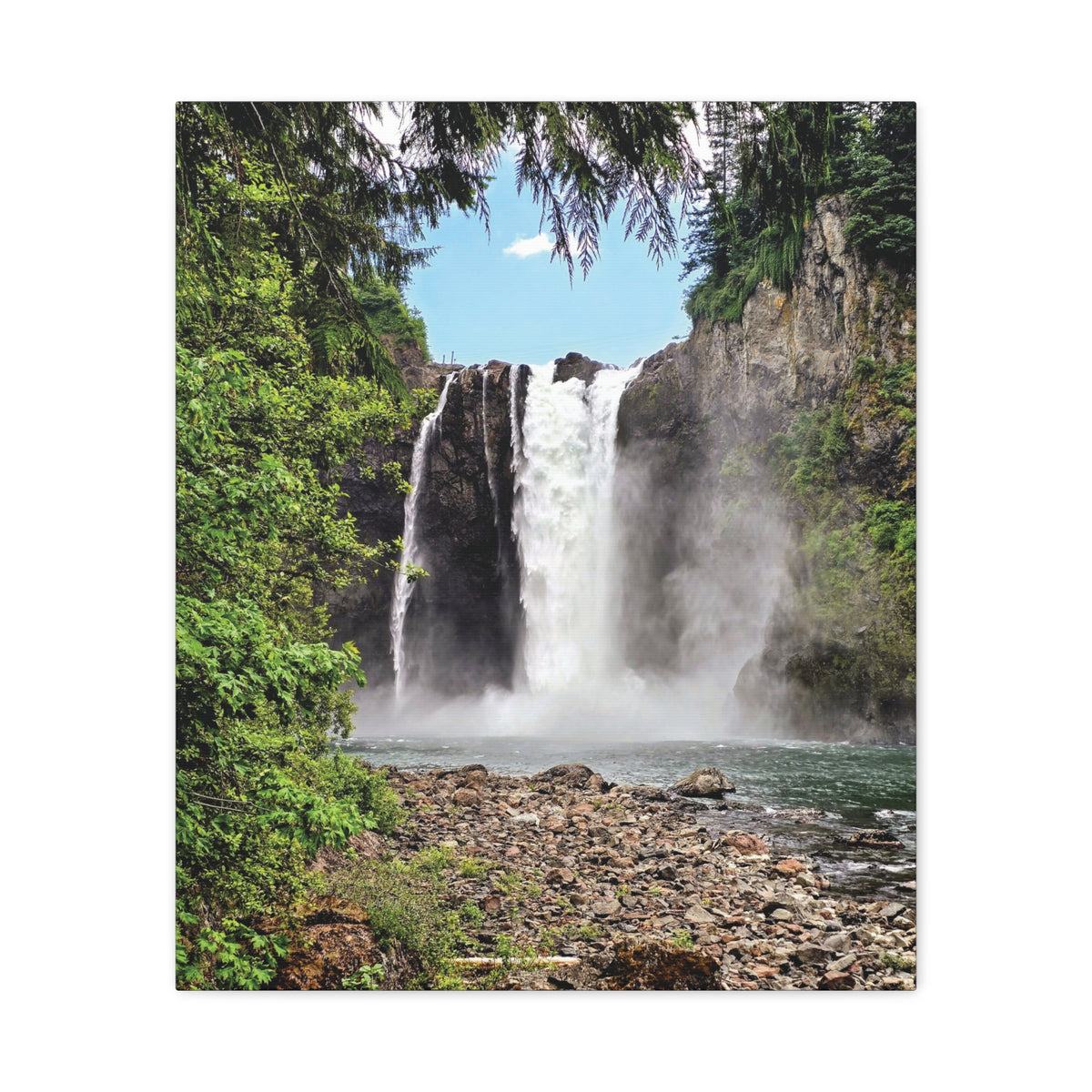 Snoqualmie Falls | Matte Canvas Print