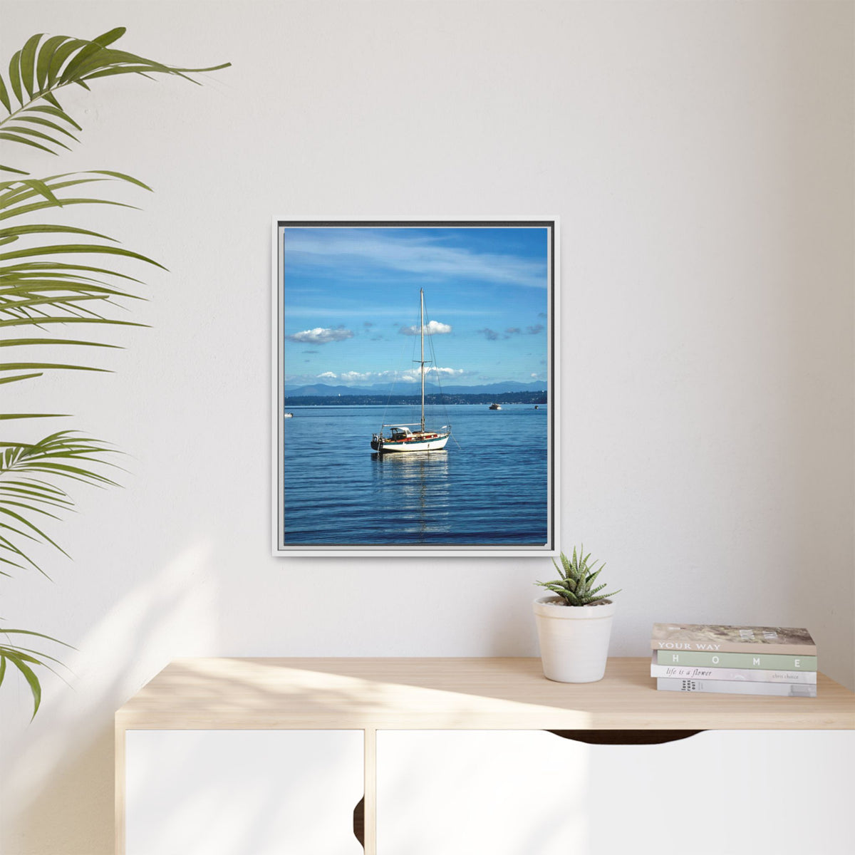 Puget Sound Solitude | Matte Canvas Print