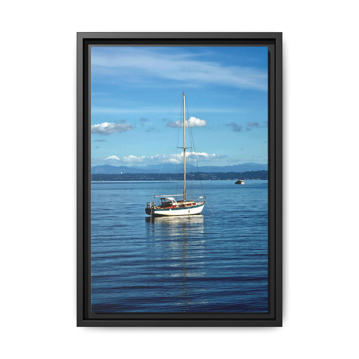 Puget Sound Solitude | Matte Canvas Print