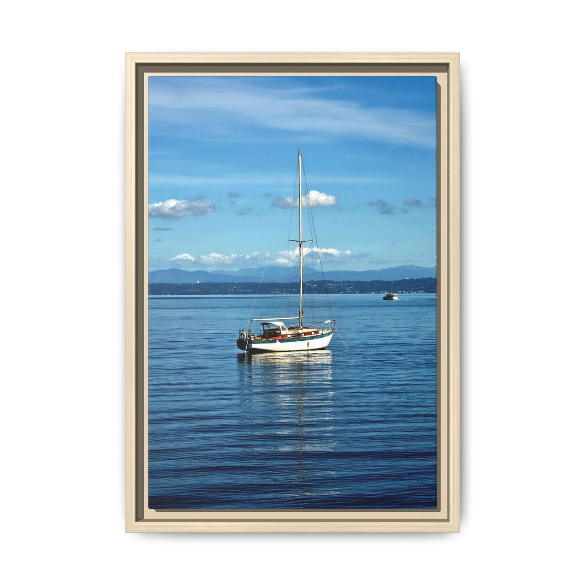 Puget Sound Solitude | Matte Canvas Print