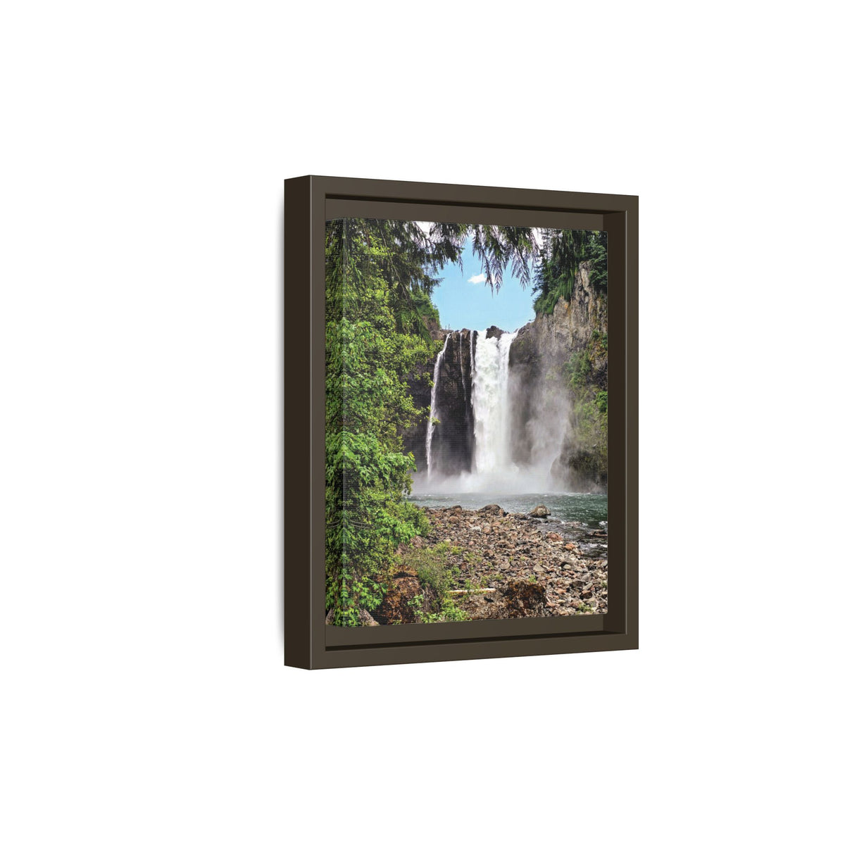 Snoqualmie Falls | Framed Matte Canvas